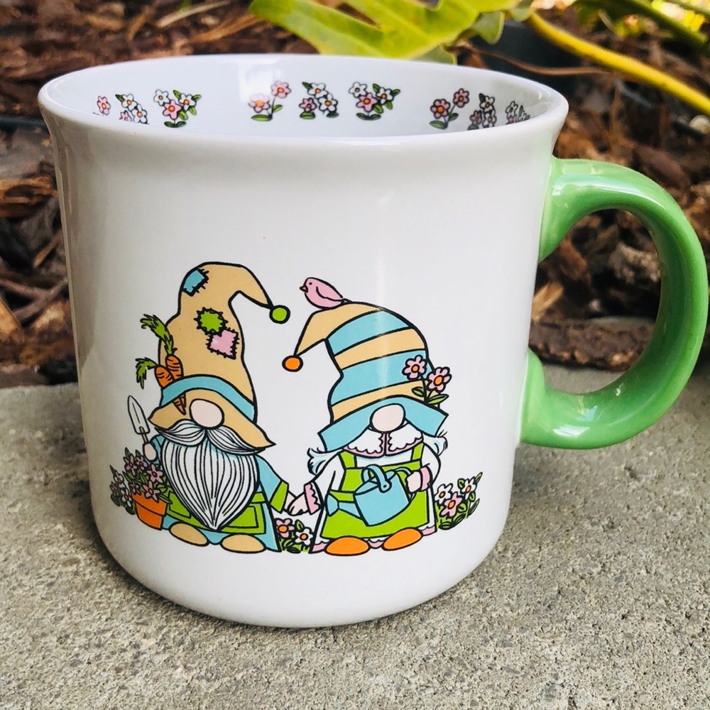 Floral Spring GNOME Mug